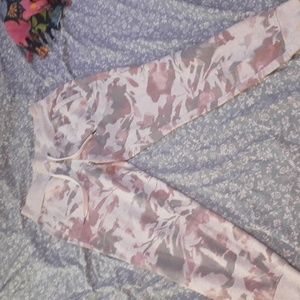 Flower Calvin Klein sweat pants